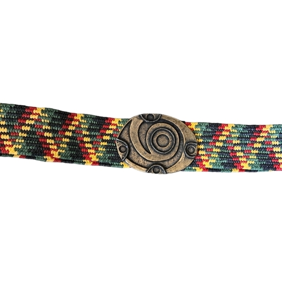 FastStrap RASTA belt buffalo nickel buckle stretch ski snowboard pants accessory - Picture 6 of 9